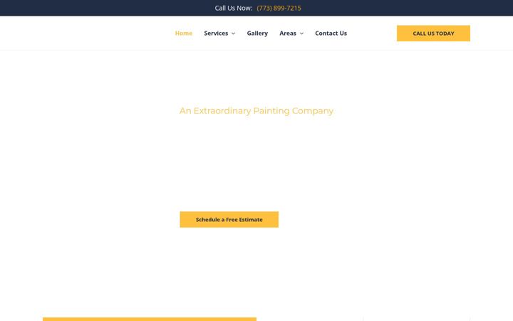 Screenshot of boldcoatpainters.com