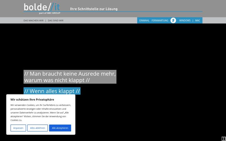 Screenshot of bolde.de