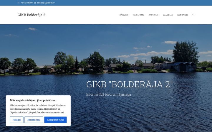 Screenshot of bolderaja2.lv