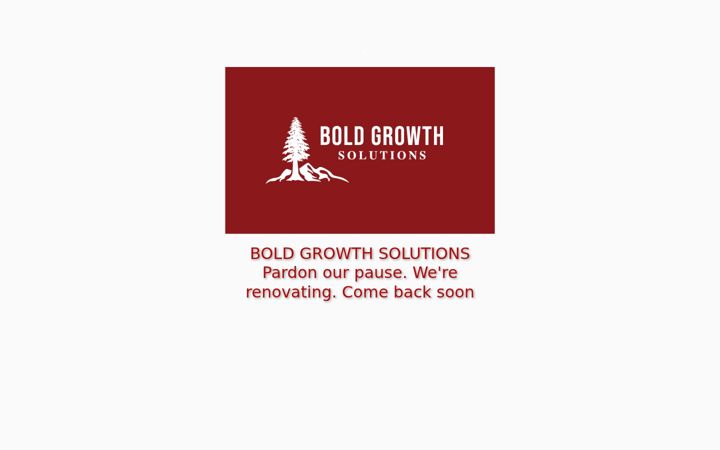 Screenshot ta' boldgrowthsolutions.com