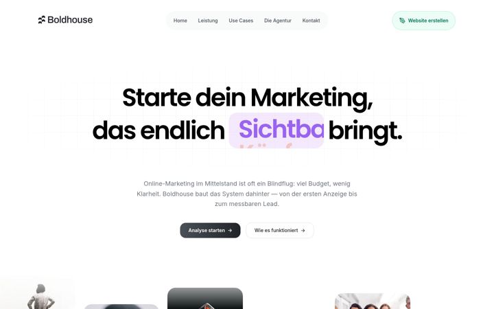 Screenshot of boldhouse.de