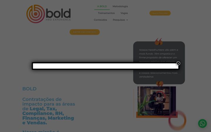 Posnetek zaslona boldhro.com.br