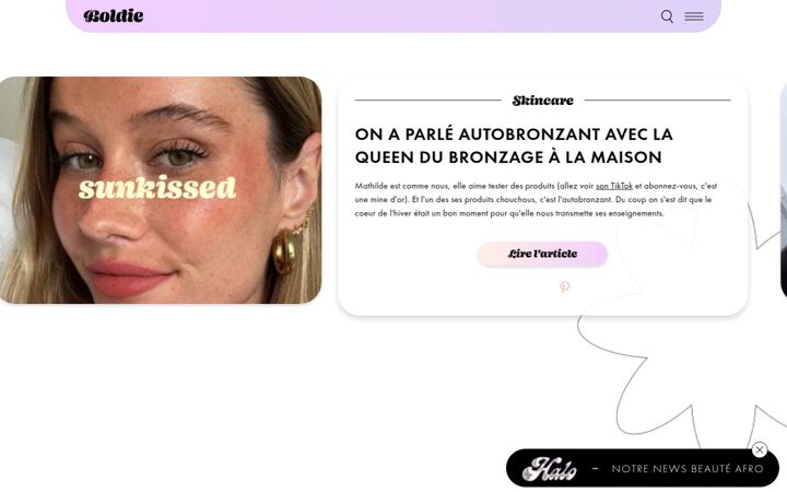 Screenshot of boldie-mag.com