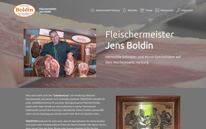 Screenshot of boldin.info