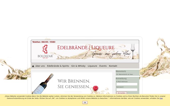 Screenshot of boldizar-obstbrand.de