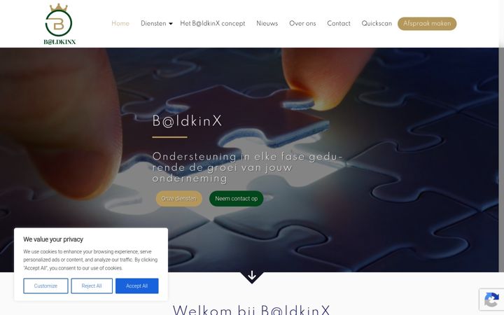 Screenshot of boldkinx.nl