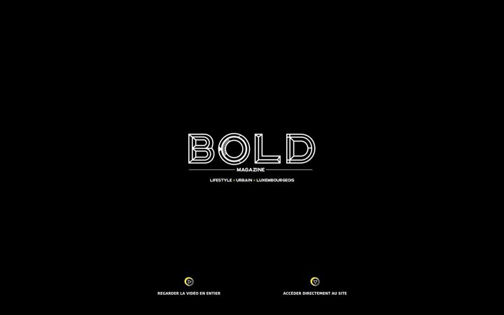 Screenshot of boldmagazine.lu