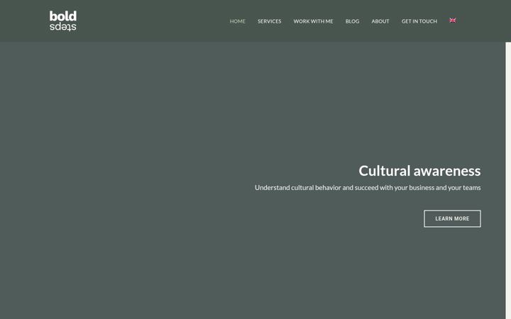 Screenshot of boldsteps.net