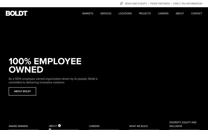 Screenshot of boldtstaging.com
