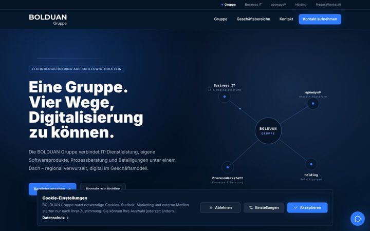 Screenshot of bolduan-gruppe.de