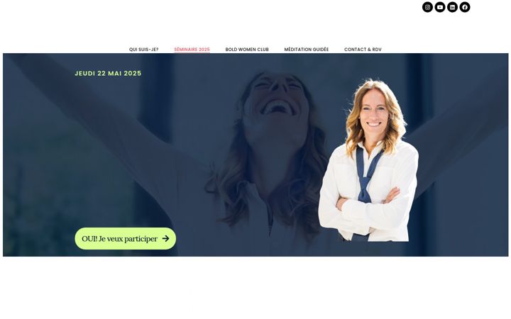 Screenshot of boldwomenclub.com