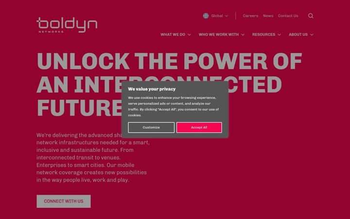 Screenshot of boldyn.com