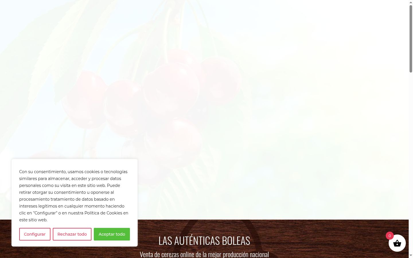 Screenshot van de toestemmingsbanner zoals getoond vóór enige interactie