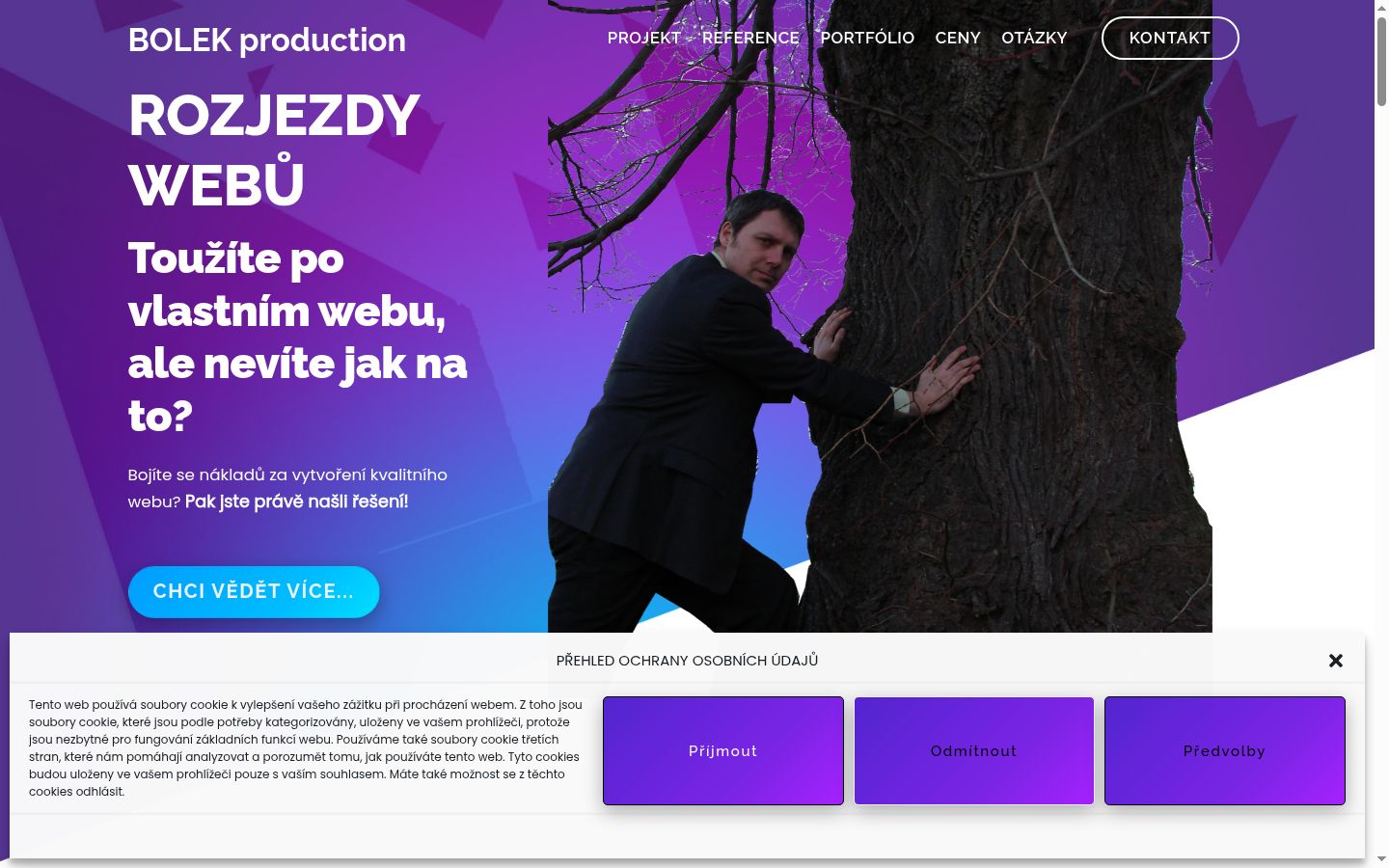Screenshot tal-banner tal-kunsens muri qabel kwalunkwe interazzjoni