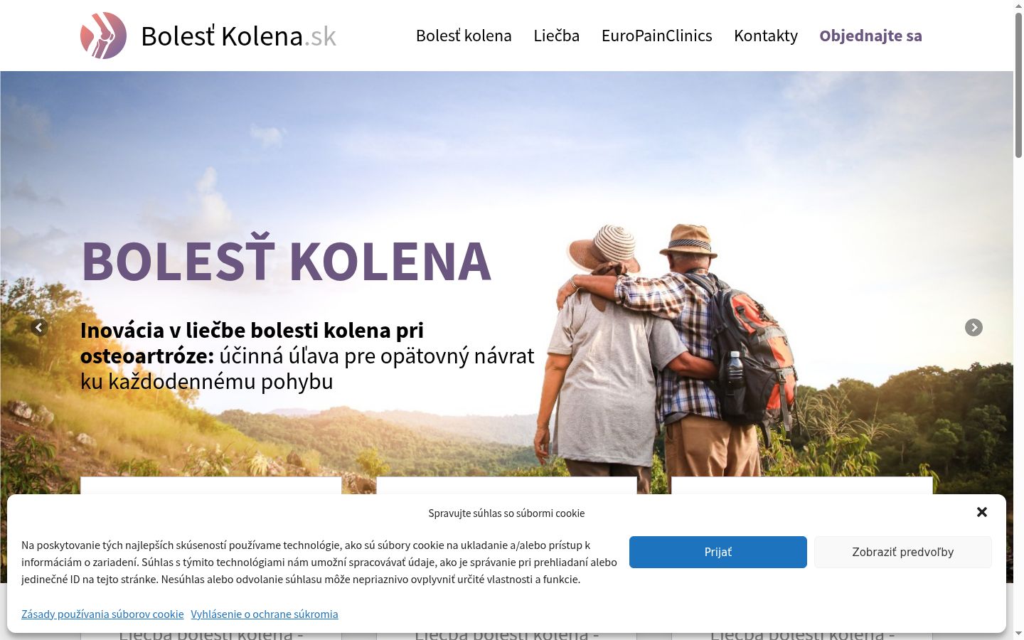 Screenshot tal-banner tal-kunsens muri qabel kwalunkwe interazzjoni