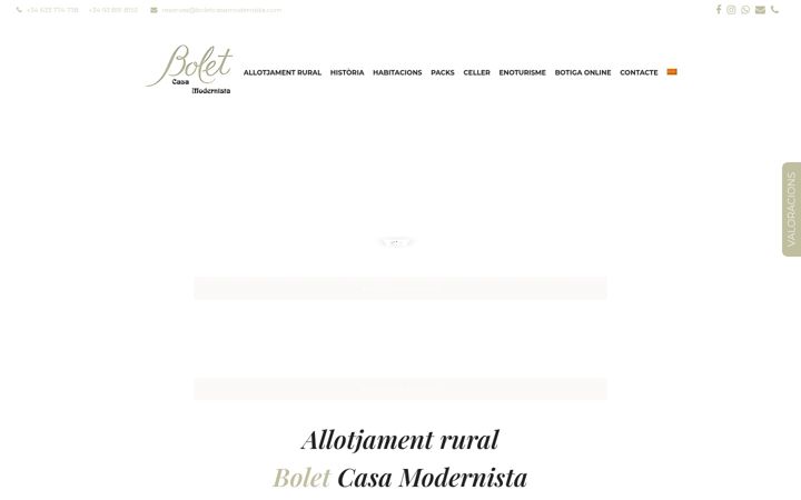 Snimka zaslona za boletcasamodernista.com