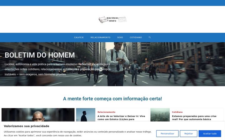 Snimka zaslona za boletimdohomem.com.br