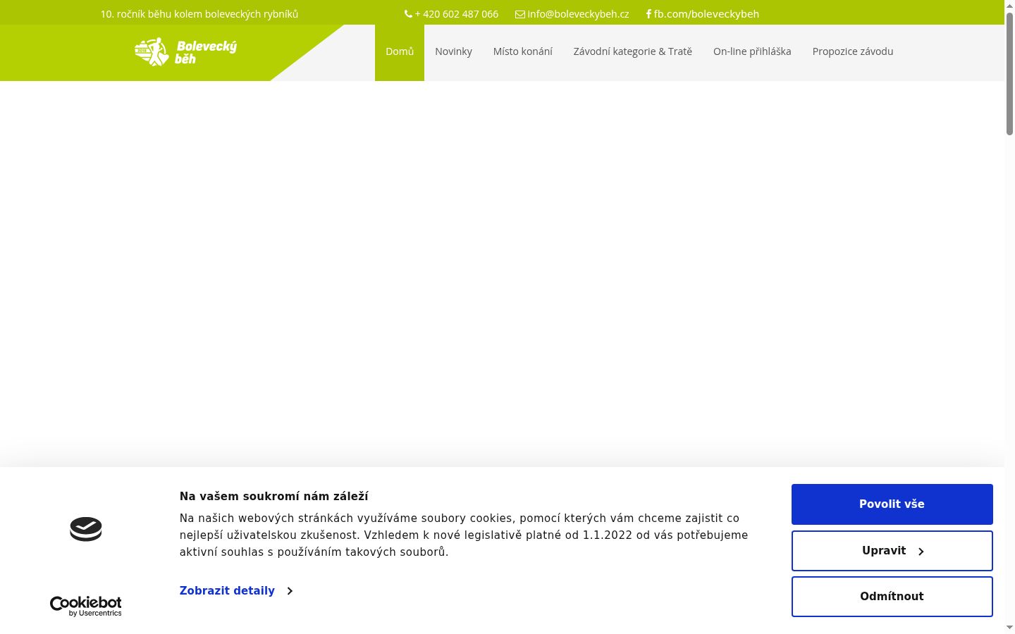 Screenshot van de toestemmingsbanner zoals getoond vóór enige interactie