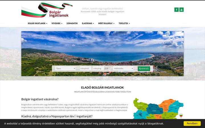 Screenshot of bolgaringatlanok.hu