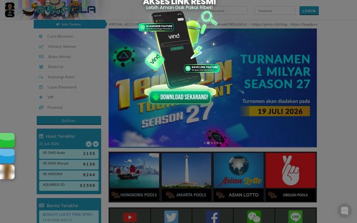 Screenshot of bolgil88.com