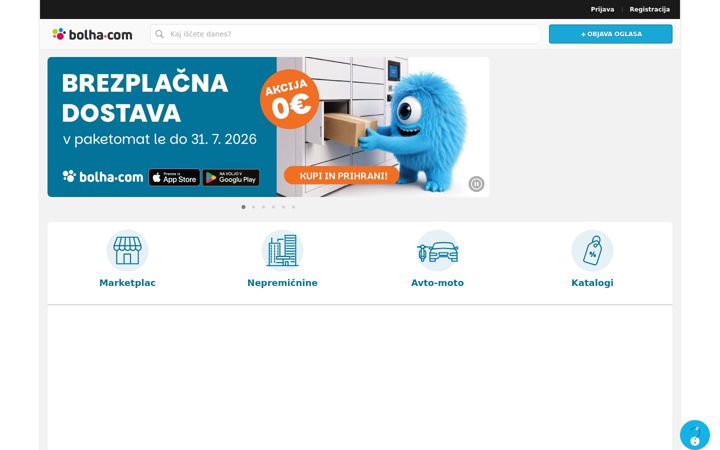 Ekrānuzņēmums no bolha.com