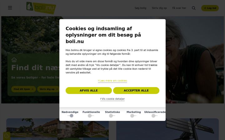 Screenshot of boli.nu