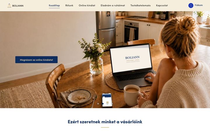 Ekrānuzņēmums no boliann.hu