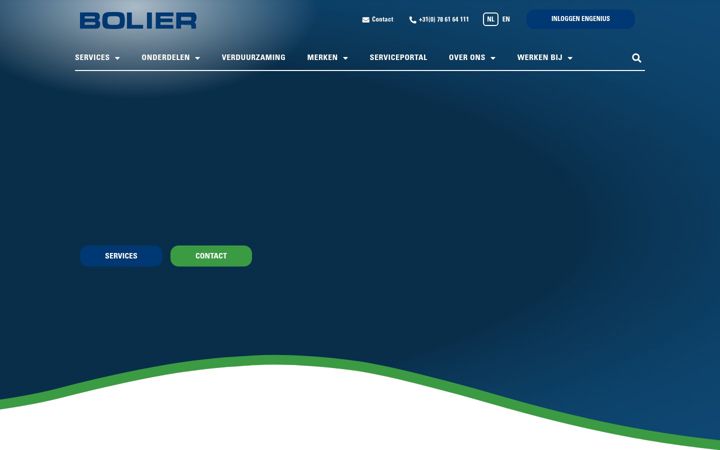 Screenshot of bolier.nl