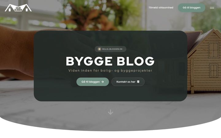 Zrzut ekranu bolig-bloggen.dk