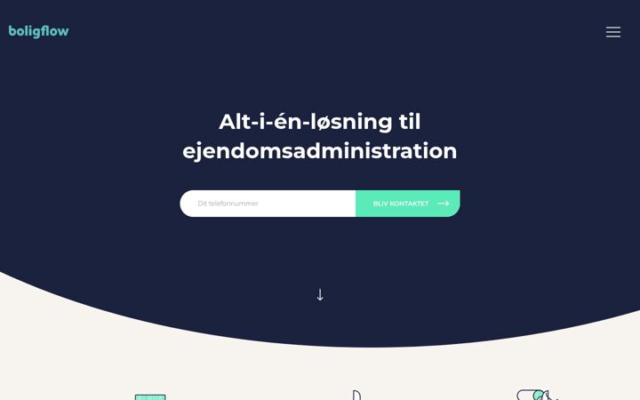 Screenshot of boligflow.dk
