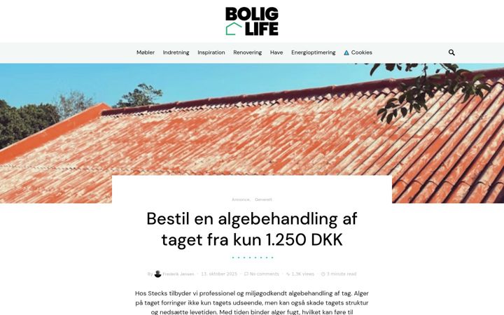 Screenshot ta' boliglife.dk
