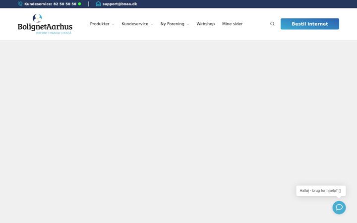 Screenshot van bolignet-aarhus.dk