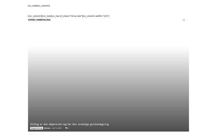Screenshot ta' bolignews.dk