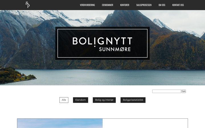 Screenshot di bolignyttsunnmore.no