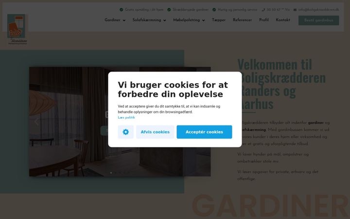 Screenshot of boligskraedderen.dk