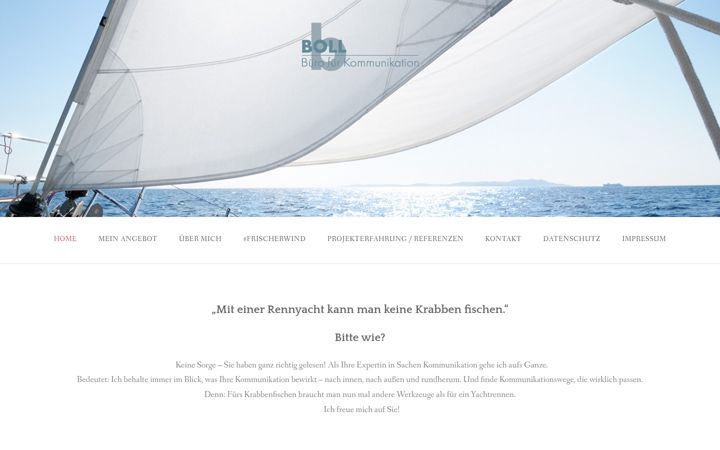 Screenshot of boll-kommunikation.de