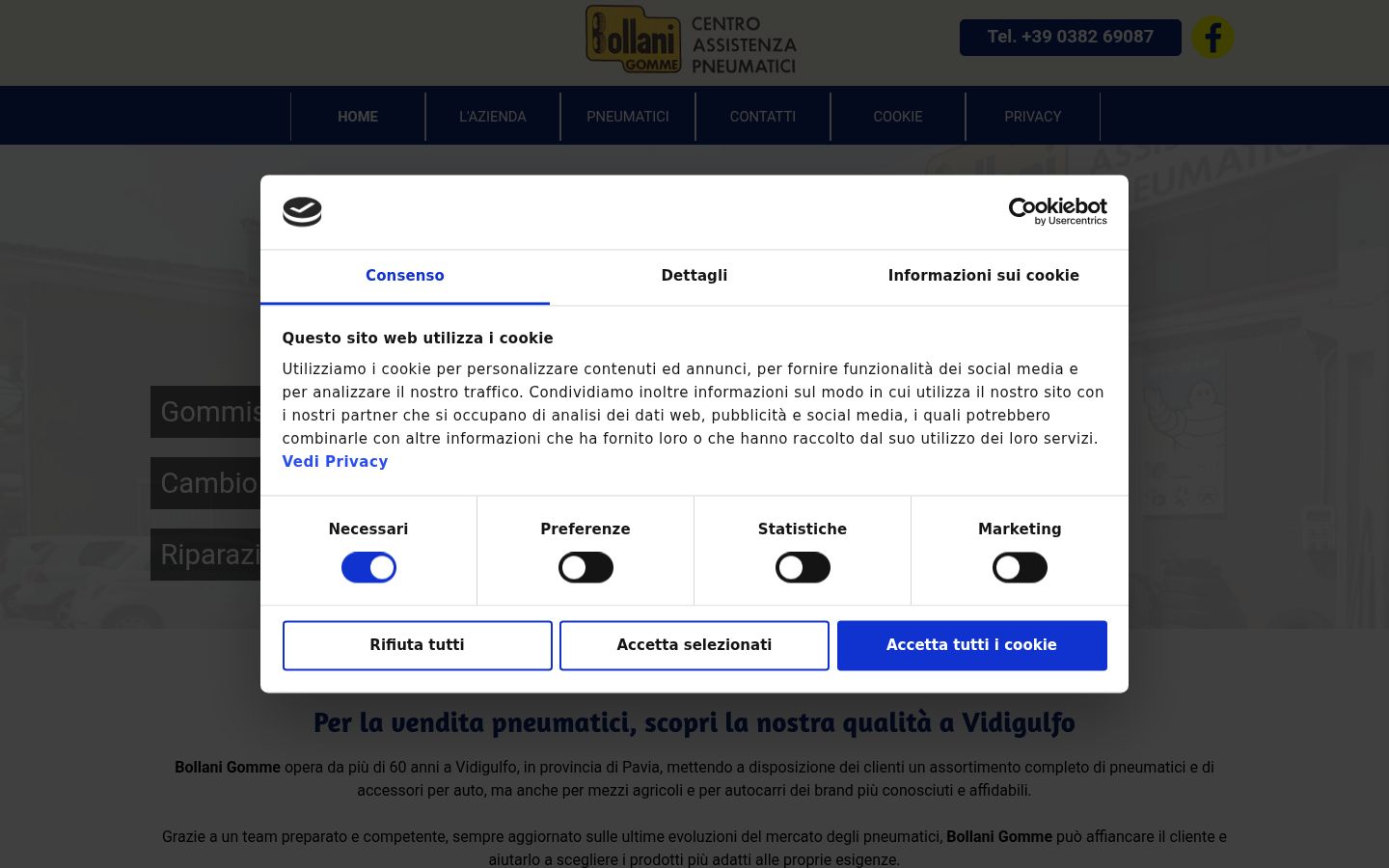 Sutikimo reklamjuostės, rodytos prieš bet kokią sąveiką, ekrano kopija