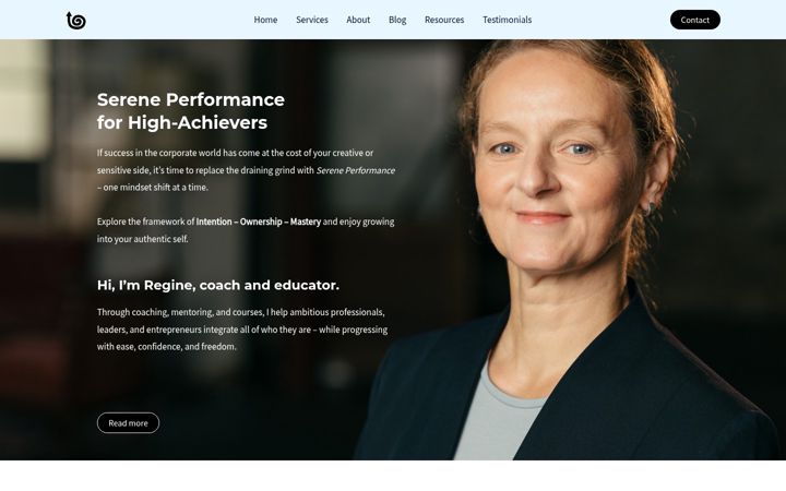 Screenshot of bolle.coach