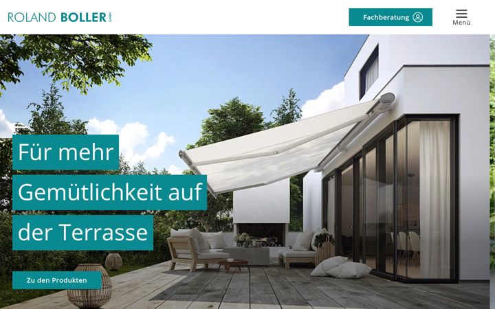 Screenshot of boller-binzen.de