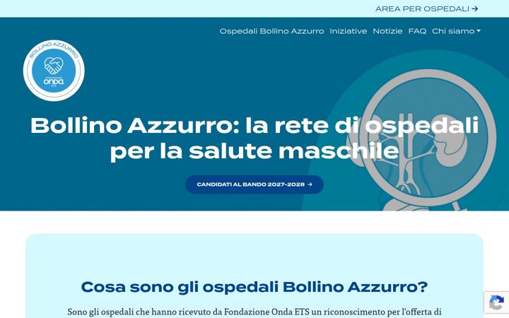 Screenshot ta' bollinoazzurro.it