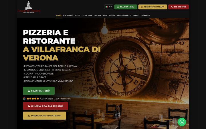 Screenshot of bollitovillafranca.it