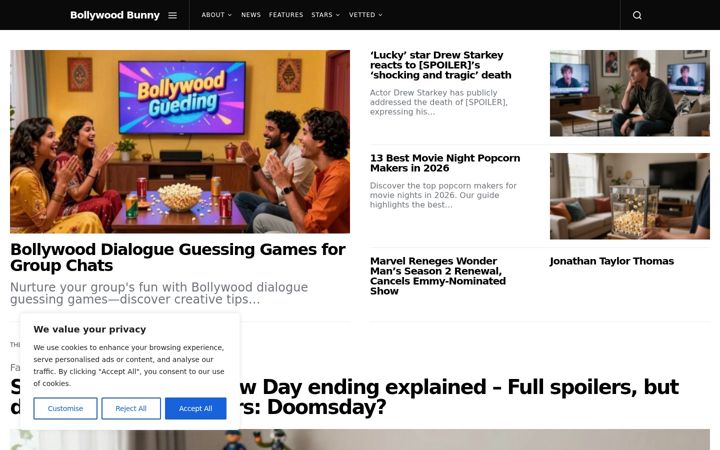 Screenshot von bollywoodbunny.com
