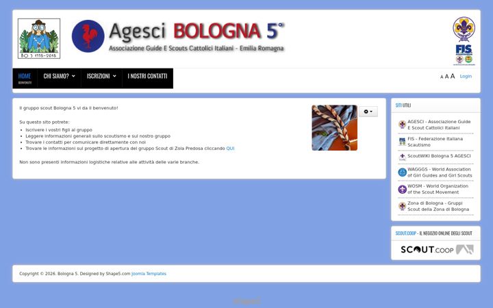 Screenshot of bologna5.it