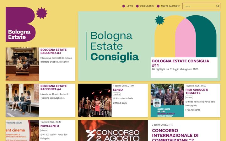 Screenshot of bolognaestate.it