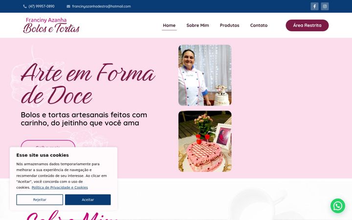 Posnetek zaslona bolosdafranciny.com