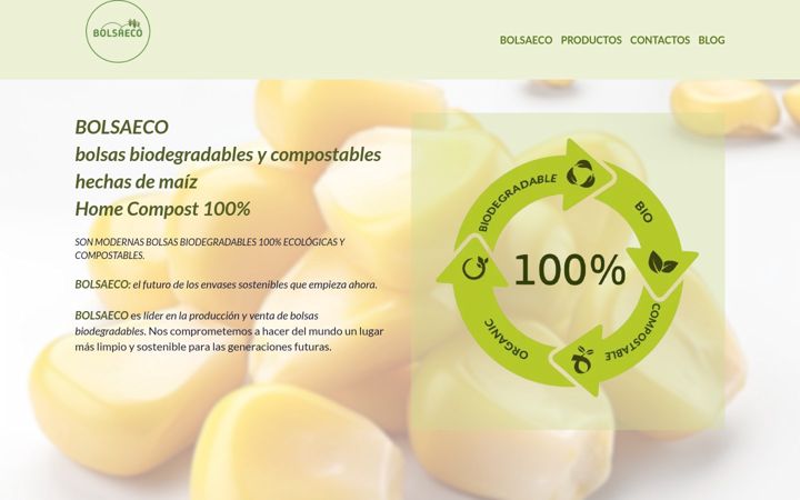 Screenshot of bolsaeco.net
