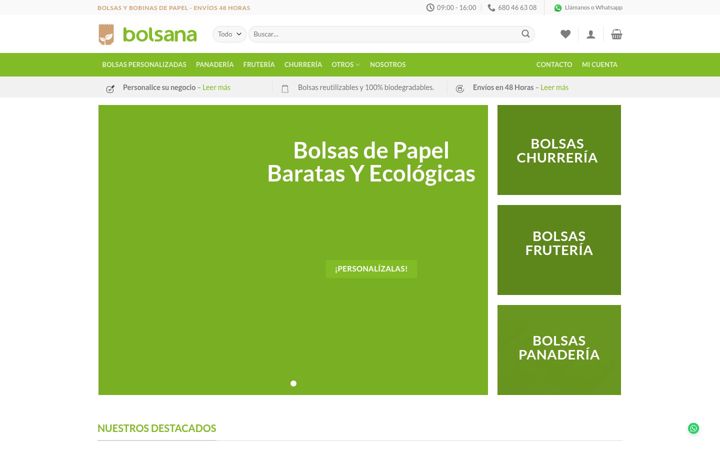 Screenshot of bolsana.es
