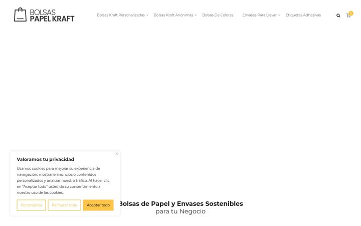 Screenshot of bolsaspapelkraft.es