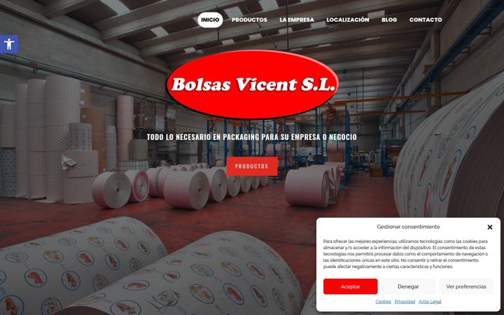 Skjámynd af bolsasvicent.com