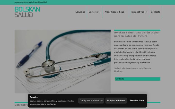 Screenshot of bolskansalud.es